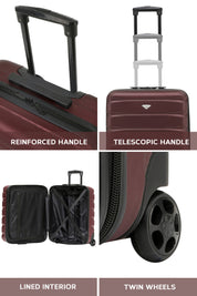 56x45x25cm 2 Wheel Cabin Carry on Case