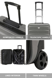 56x45x25cm 2 Wheel Cabin Carry on Case
