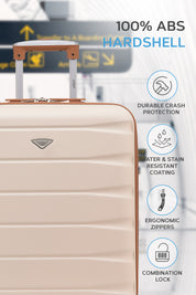 56x45x25cm 2 Wheel Cabin Carry on Case