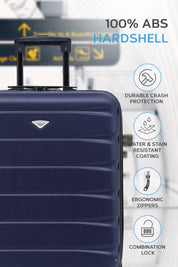 56x45x25cm 2 Wheel Cabin Carry on Case