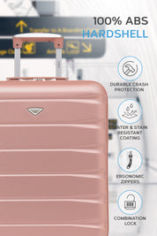 56x45x25cm 2 Wheel Cabin Carry on Case