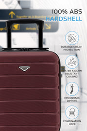 40x30x20cm 2 Wheel Cabin Carry on Case