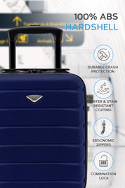 40x30x20cm 2 Wheel Cabin Carry on Case
