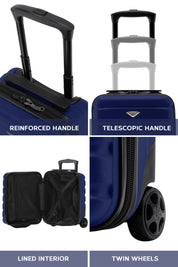 40x30x20cm 2 Wheel Cabin Carry on Case