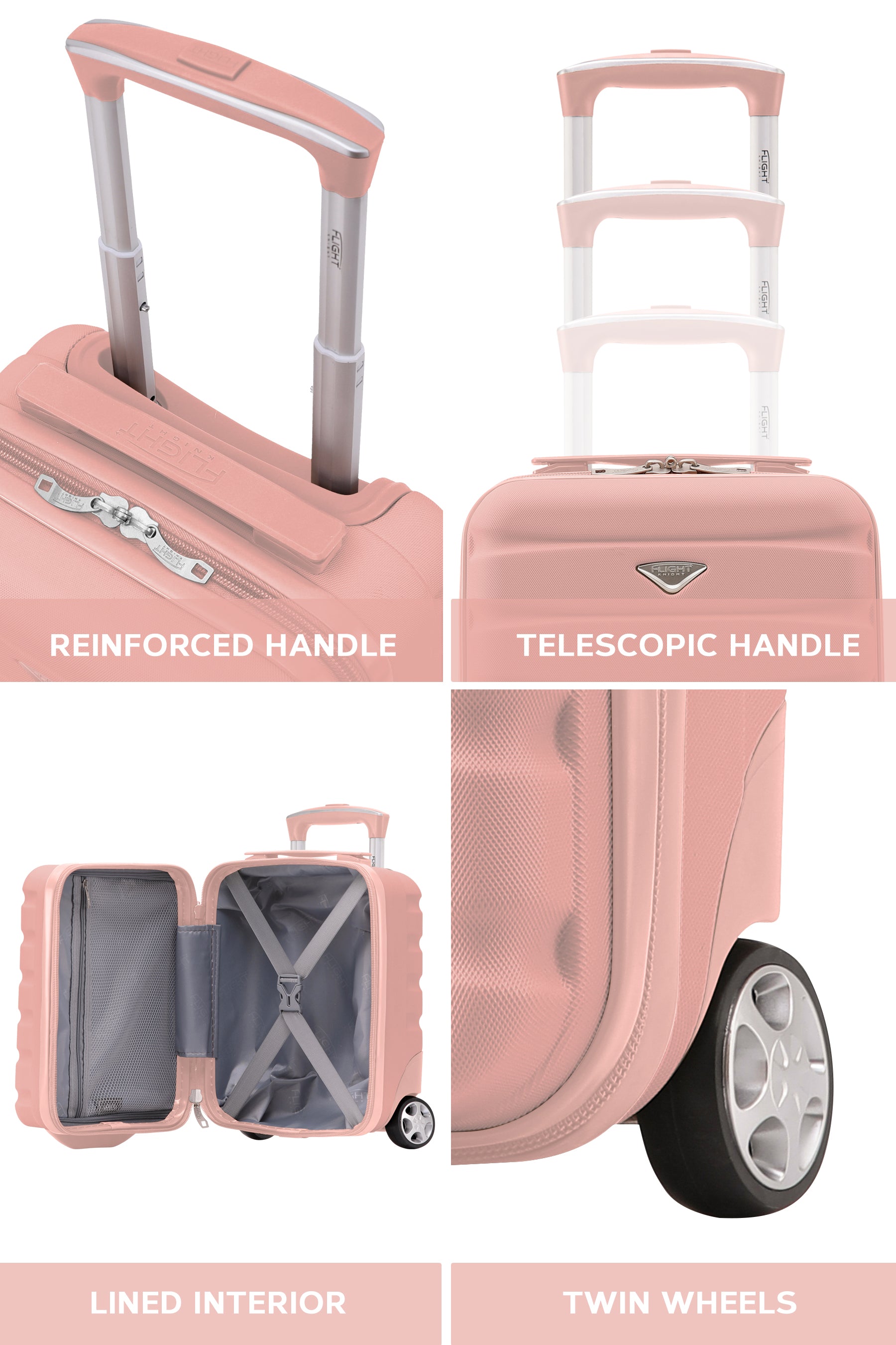 40x30x20cm 2 Wheel Cabin Carry on Case