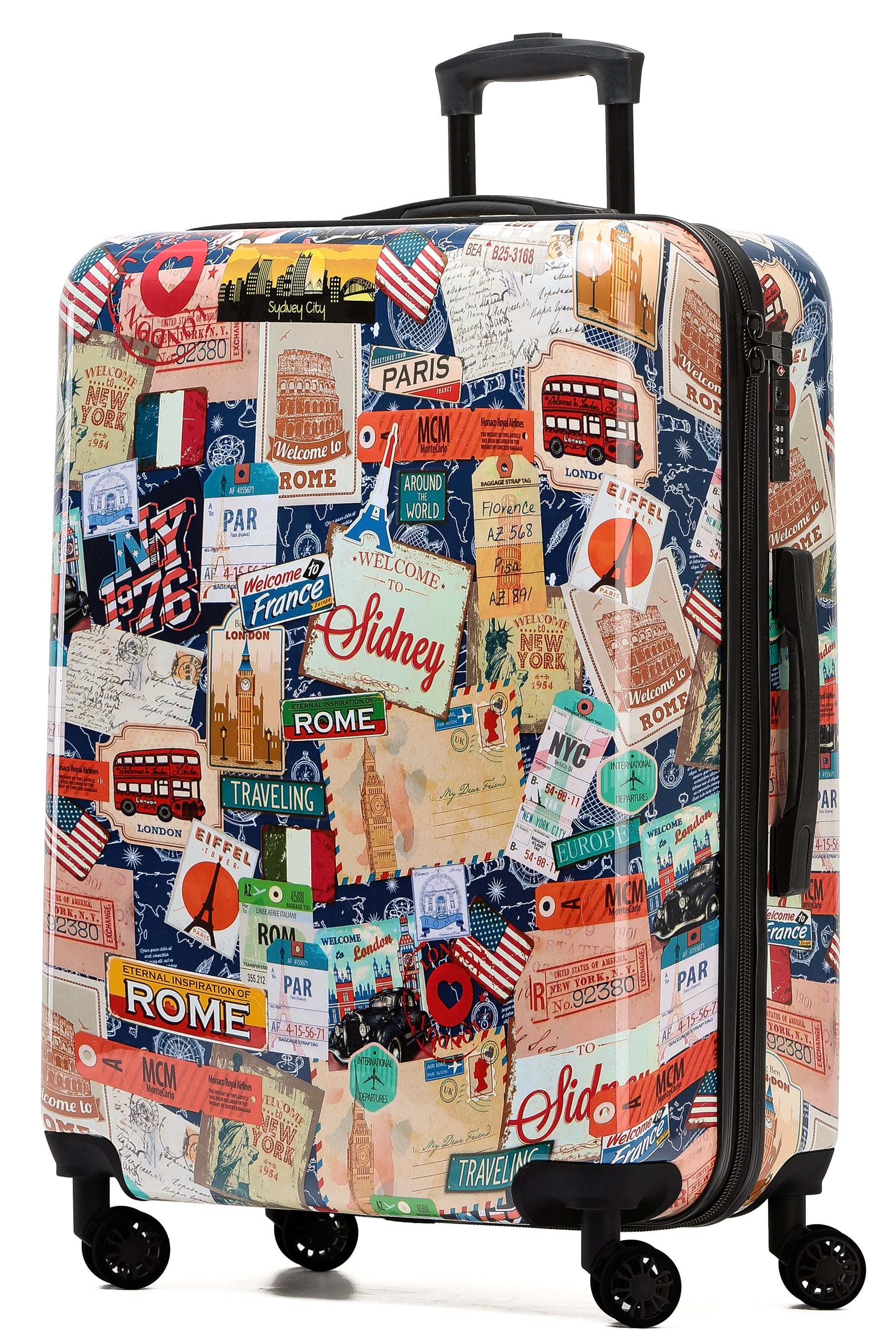 Large 28" PRINT Check in Bag Hold Luggage