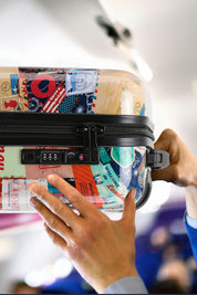 45x36x20cm PRINT Cabin Carry on Case