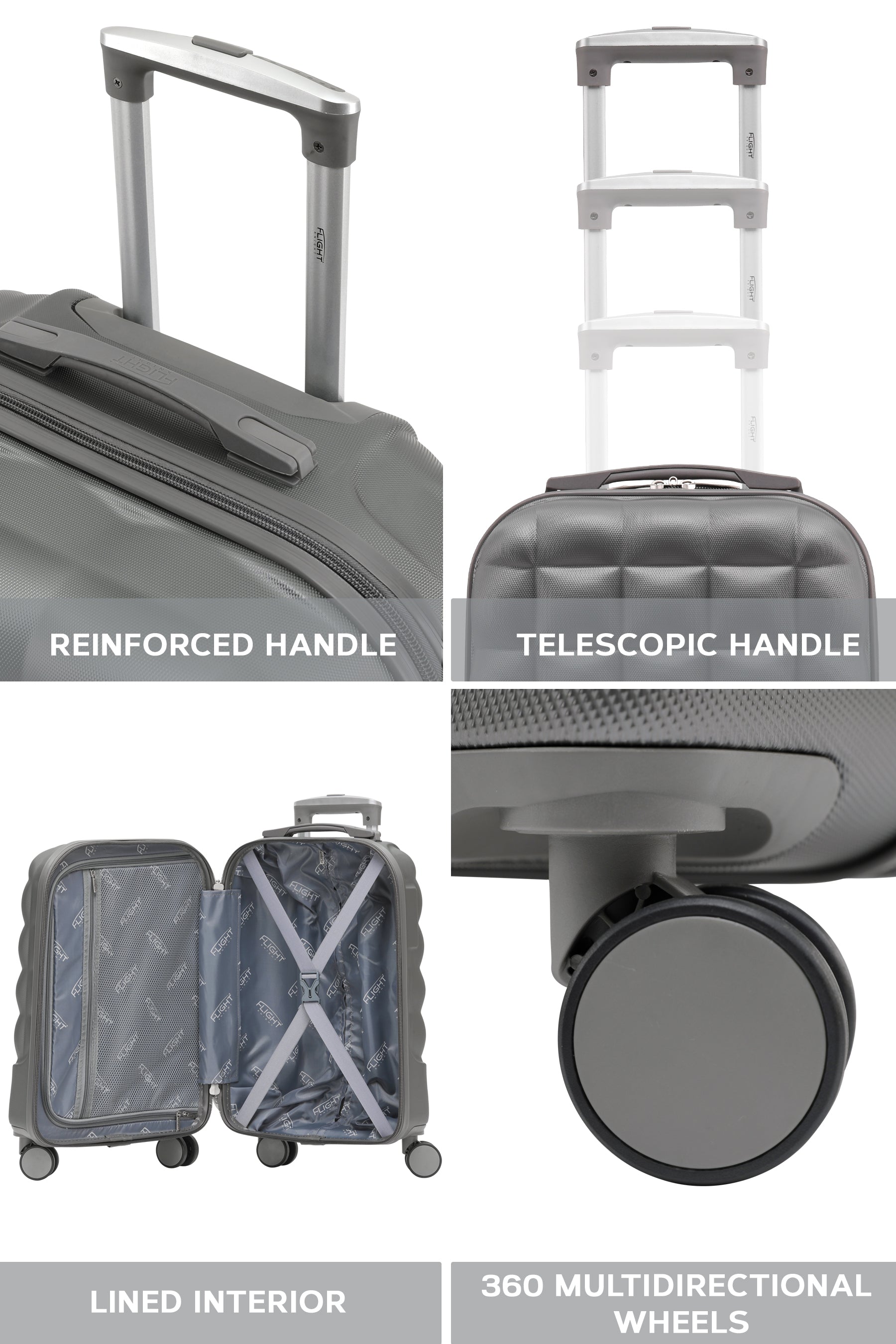 55x35x20cm BUBBLE Cabin Carry on Case