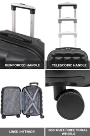 55x35x20cm BUBBLE Cabin Carry on Case