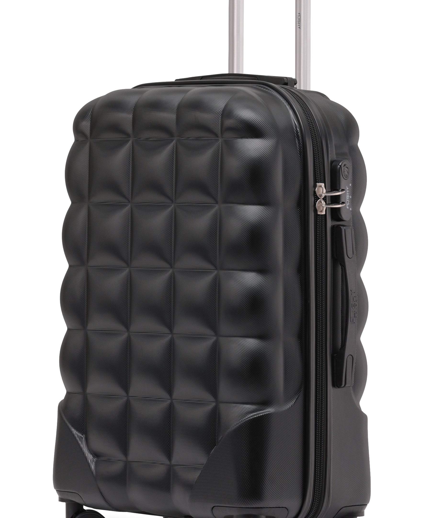 Medium 25" BUBBLE Checked Suitcase