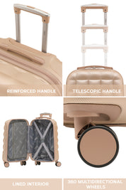 55x35x20cm BUBBLE Cabin Carry on Case