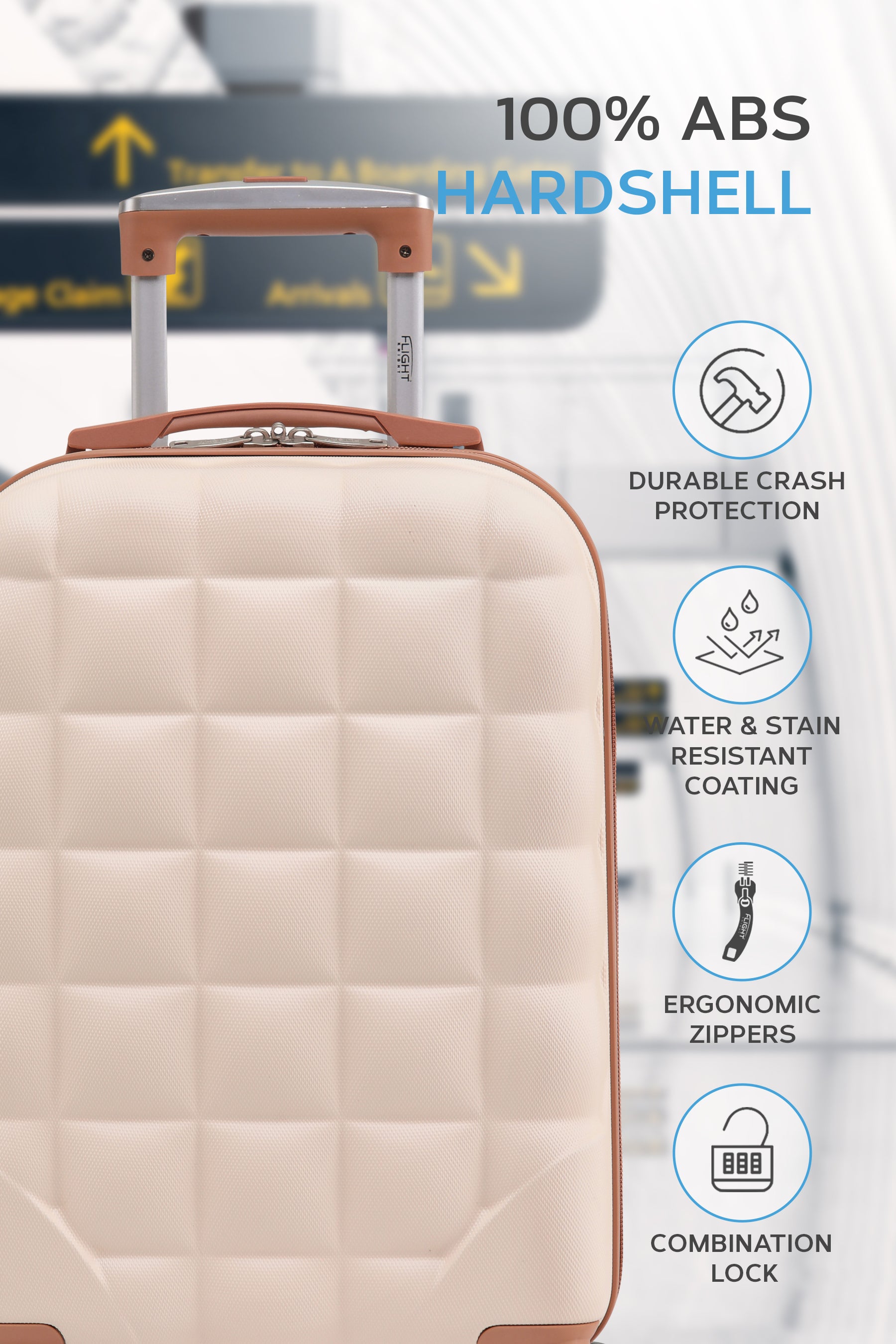 55x35x20cm BUBBLE Cabin Carry on Case