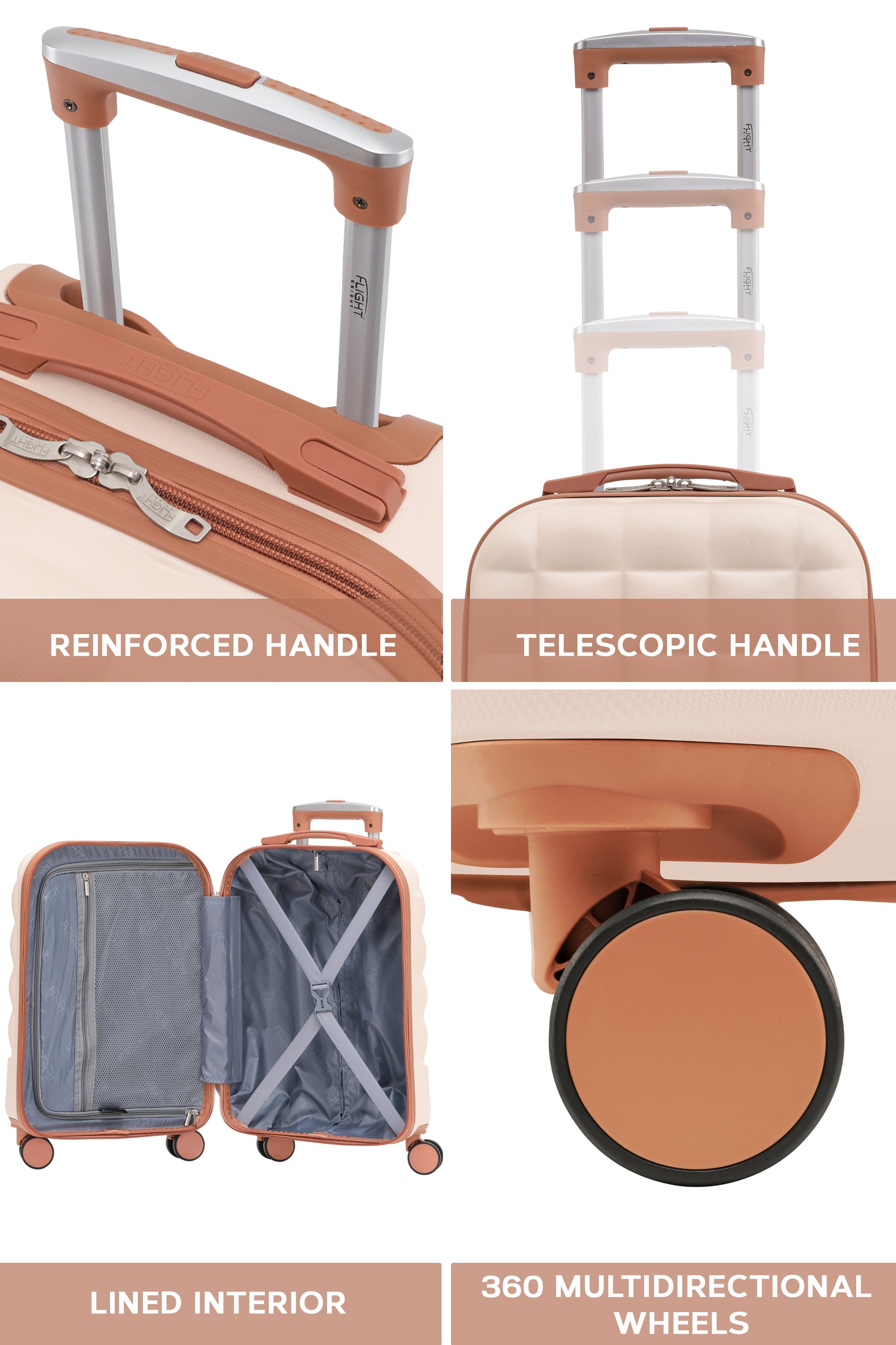 55x35x20cm BUBBLE Cabin Carry on Case