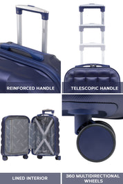55x35x20cm BUBBLE Cabin Carry on Case