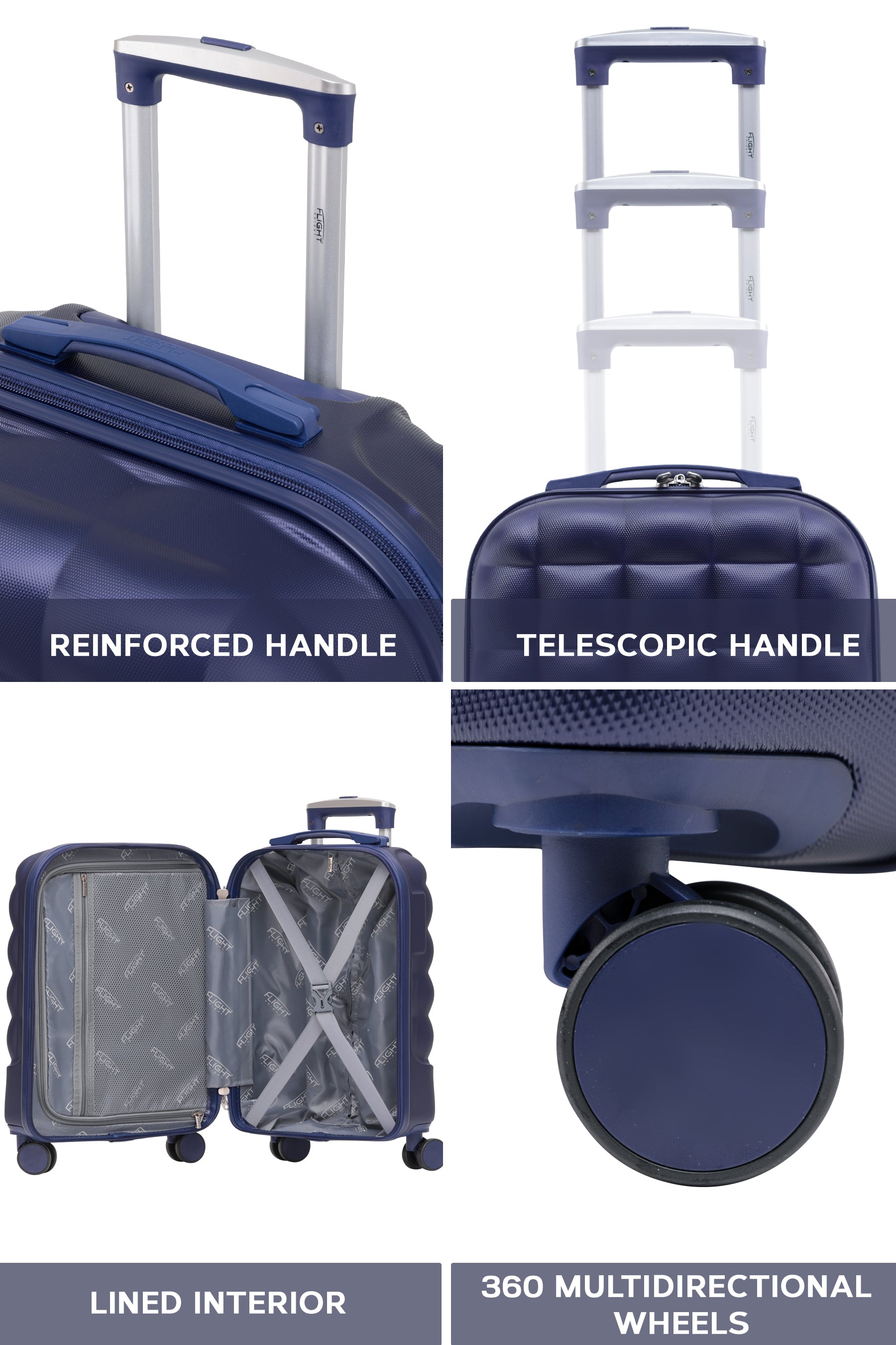 55x35x20cm BUBBLE Cabin Carry on Case