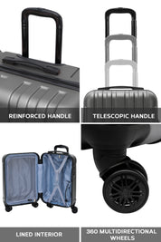 55x35x20cm CURVE Carry on Cabin Case