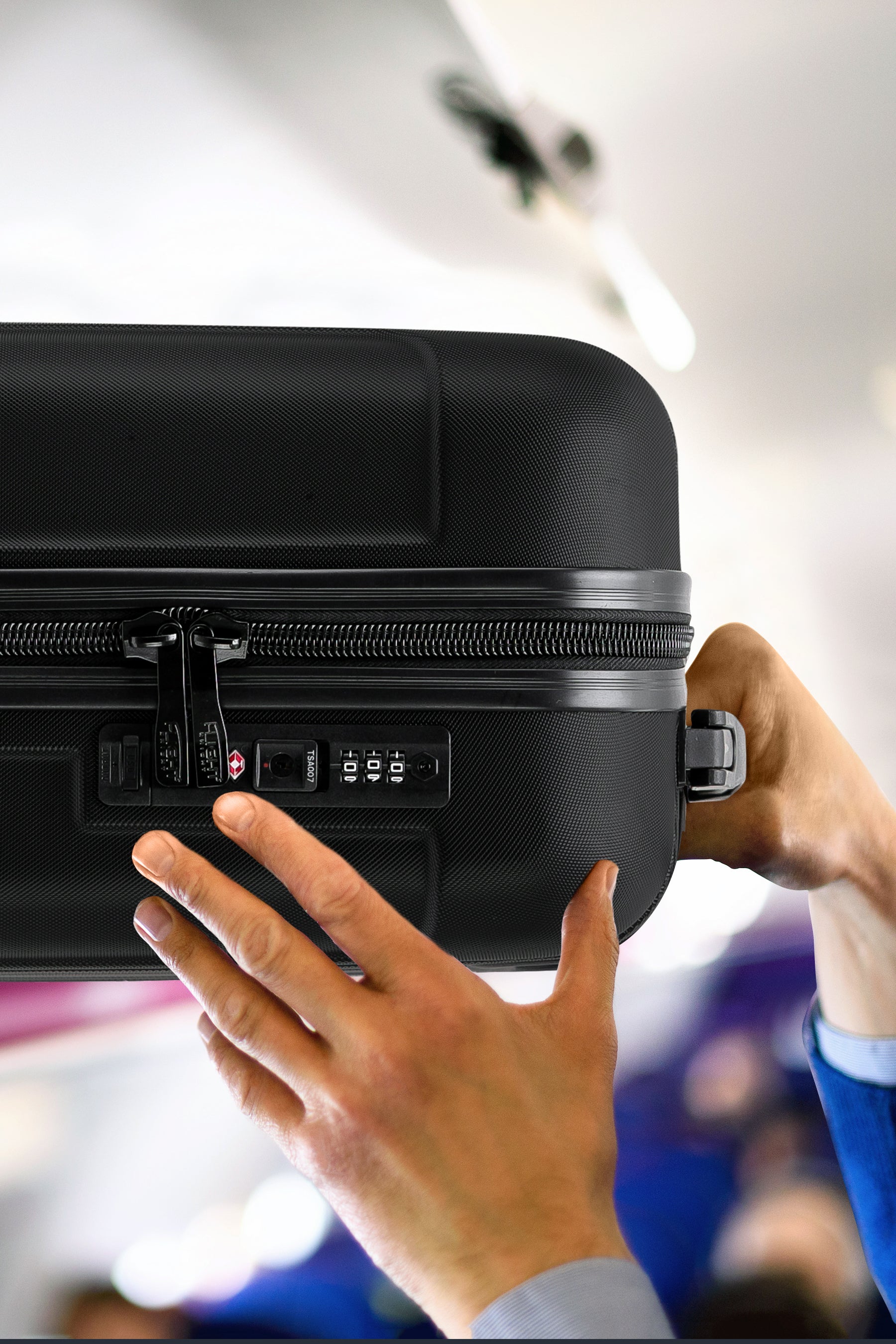 55x35x20cm CURVE Carry on Cabin Case