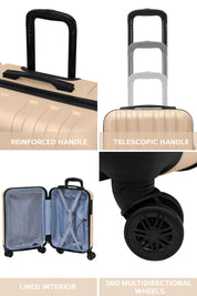 55x35x20cm CURVE Carry on Cabin Case