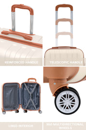 55x35x20cm CURVE Carry on Cabin Case