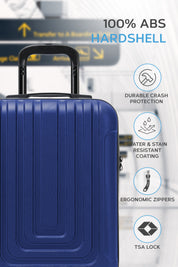 55x35x20cm CURVE Carry on Cabin Case