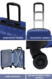 55x35x20cm CURVE Carry on Cabin Case