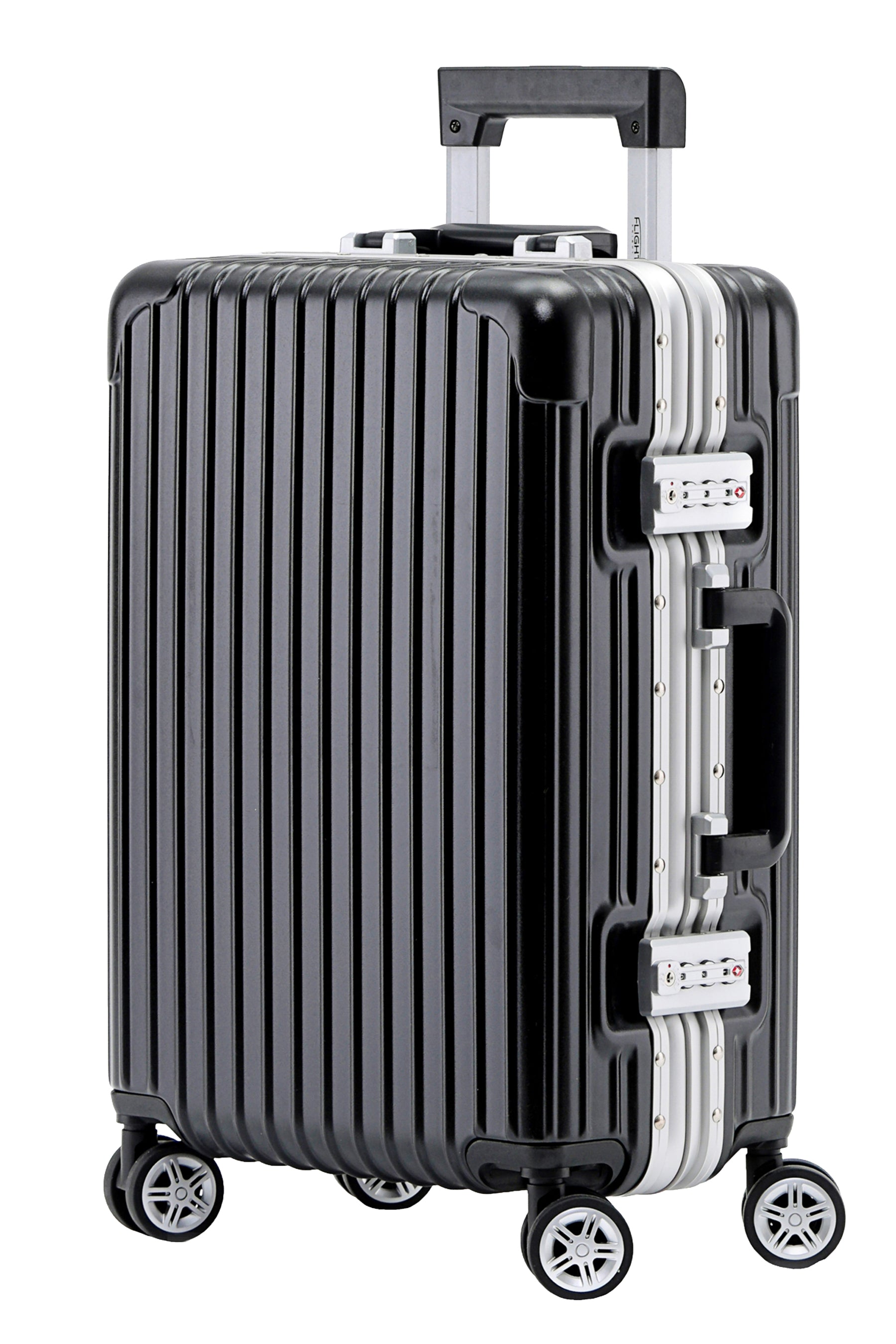 55x35x20cm Silver Travel Cabin Case
