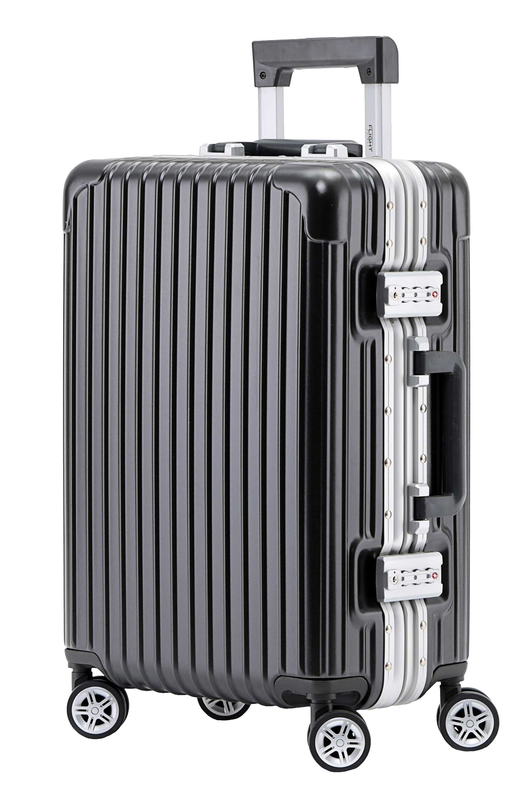 55x35x20cm Silver Travel Cabin Case