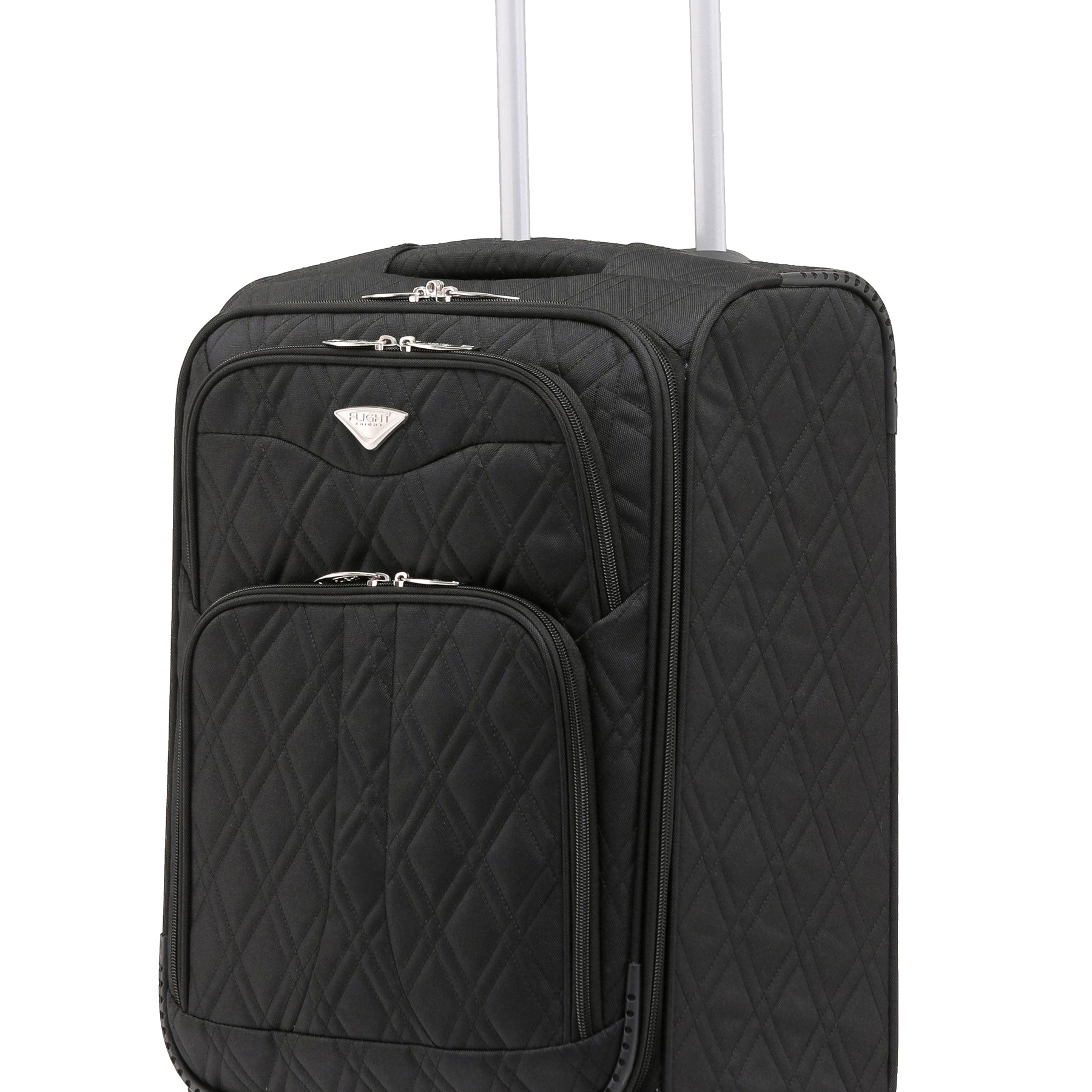 55x35x20cm Quilted Soft Shell Carry-On Cabin Case