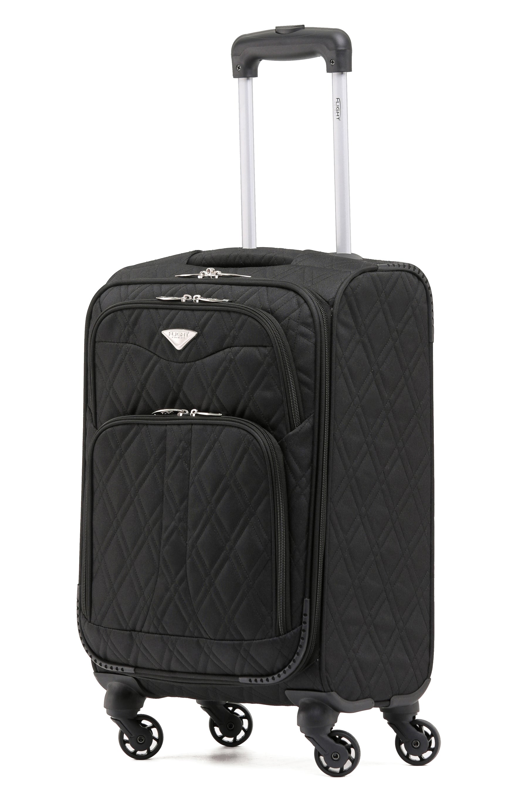 55x35x20cm Soft Shell Cabin Carry on Case - Quilted