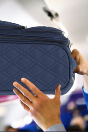 55x35x20cm Soft Shell Cabin Carry on Case - Quilted