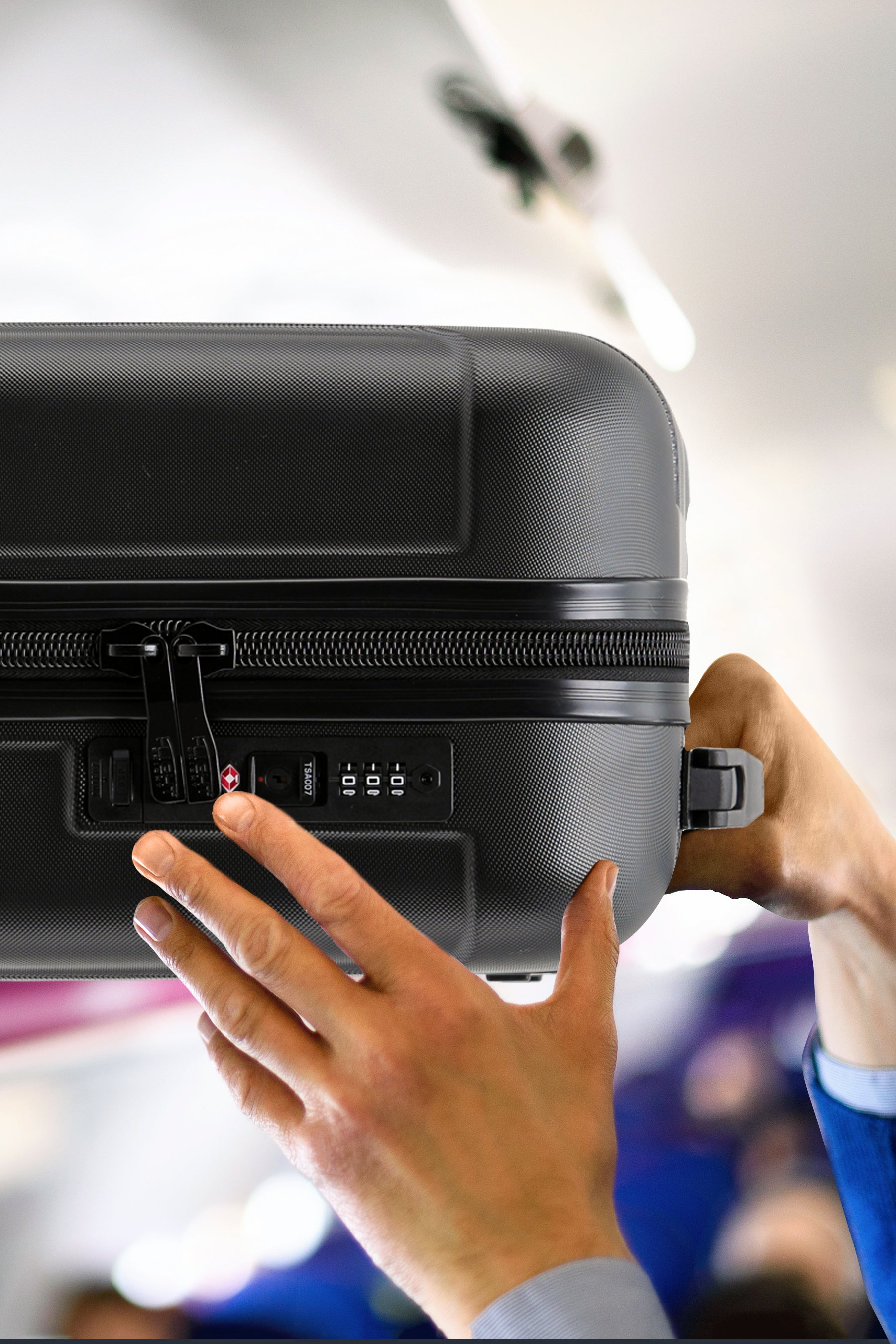 45x36x20cm CURVE Cabin Carry on Case