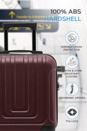 45x36x20cm CURVE Cabin Carry on Case