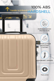 45x36x20cm CURVE Cabin Carry on Case