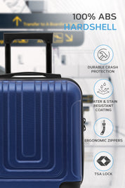 45x36x20cm CURVE Cabin Carry on Case