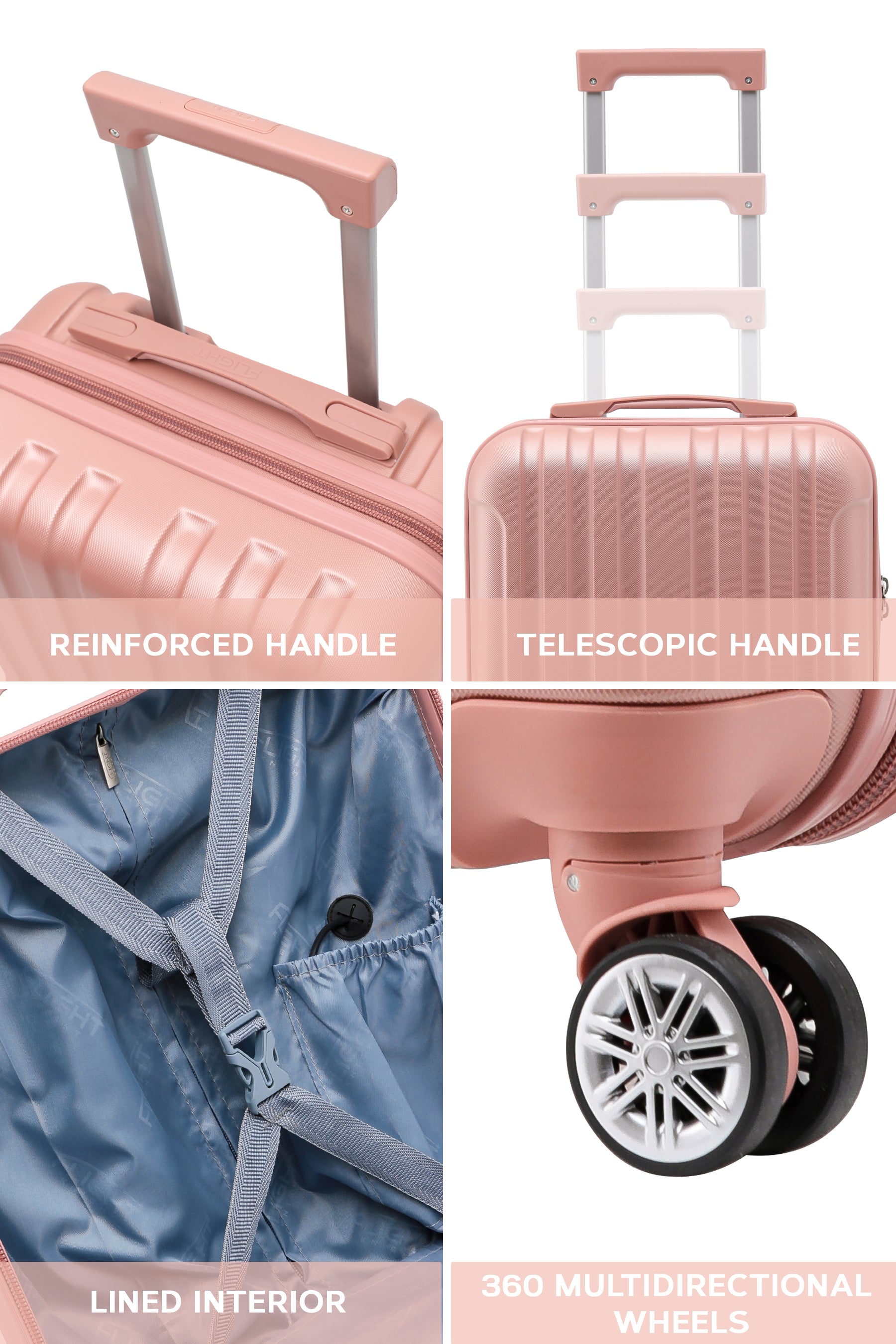 45x36x20cm CURVE Cabin Carry on Case