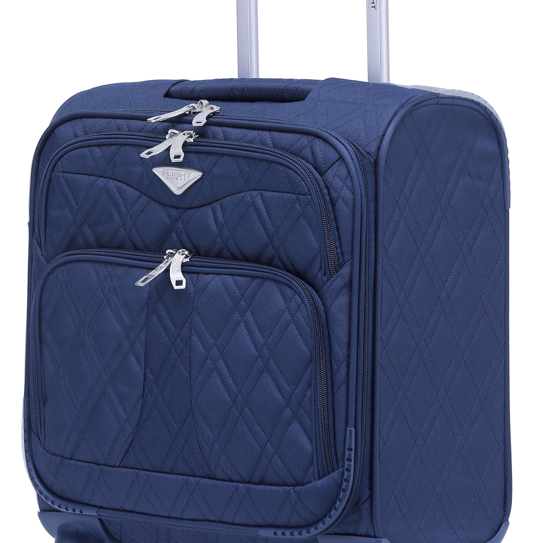 45x36x20cm Quilted Soft Shell Carry-On Cabin Case