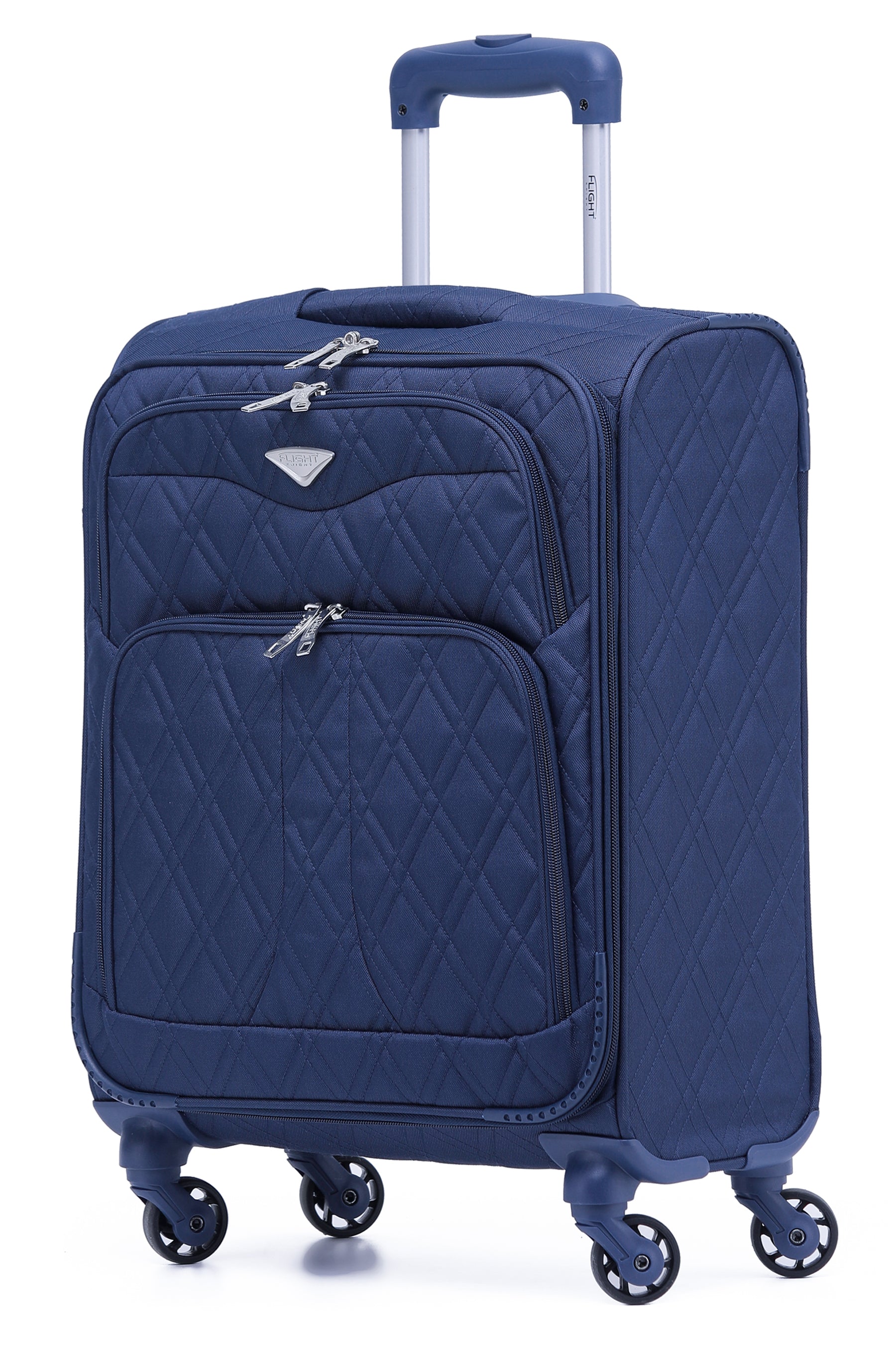 55x40x20cm Soft Shell Cabin Carry on Case - Quilted