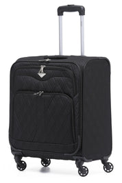 56x45x25cm Soft Shell Cabin Carry on Case - Quilted