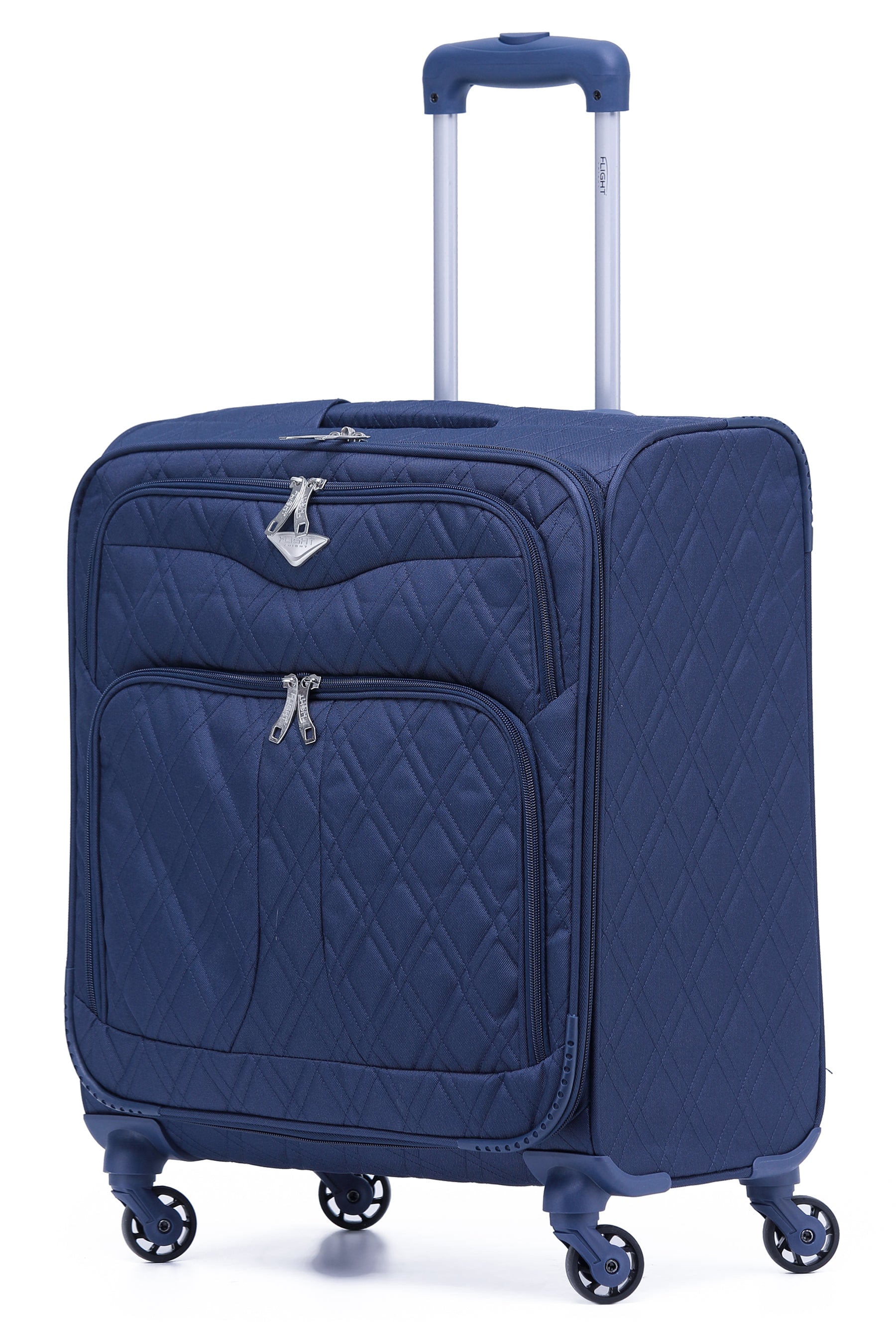 56x45x25cm Soft Shell Cabin Carry on Case - Quilted