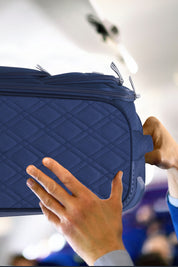 56x45x25cm Soft Shell Cabin Carry on Case - Quilted