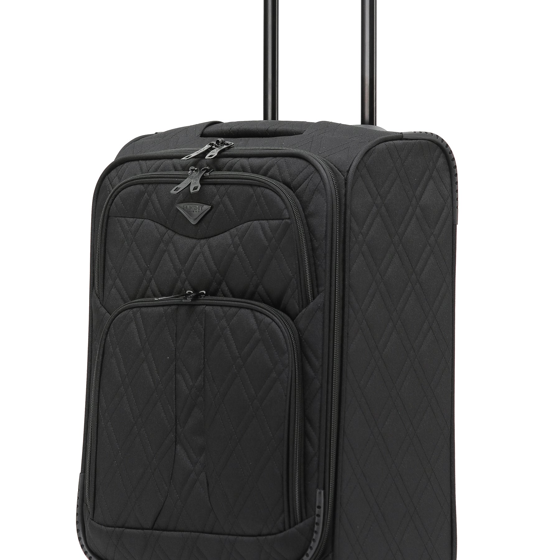 55x35x20cm Quilted Soft Shell Carry-On Cabin Case