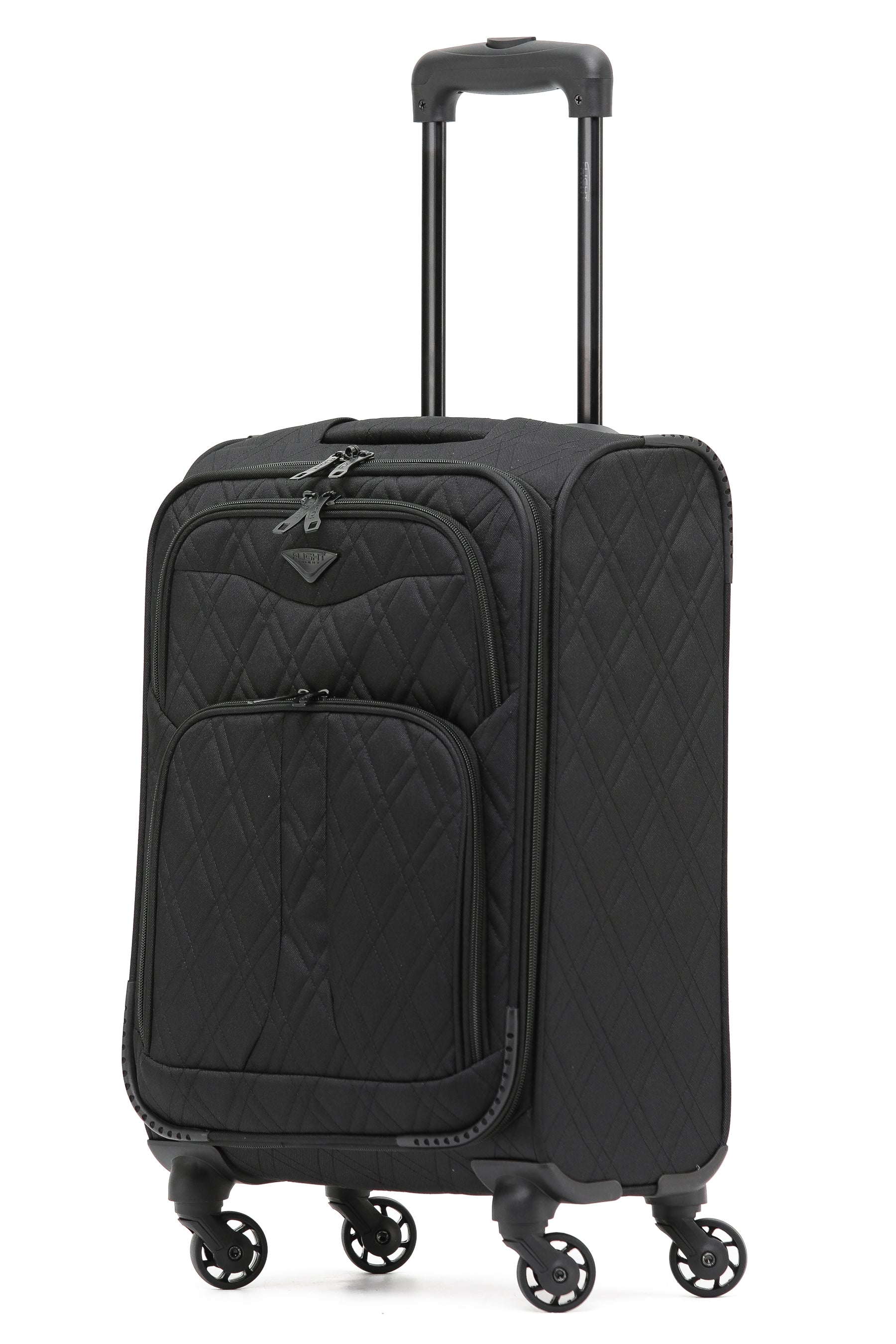 55x35x20cm Soft Shell Cabin Carry on Case - Quilted