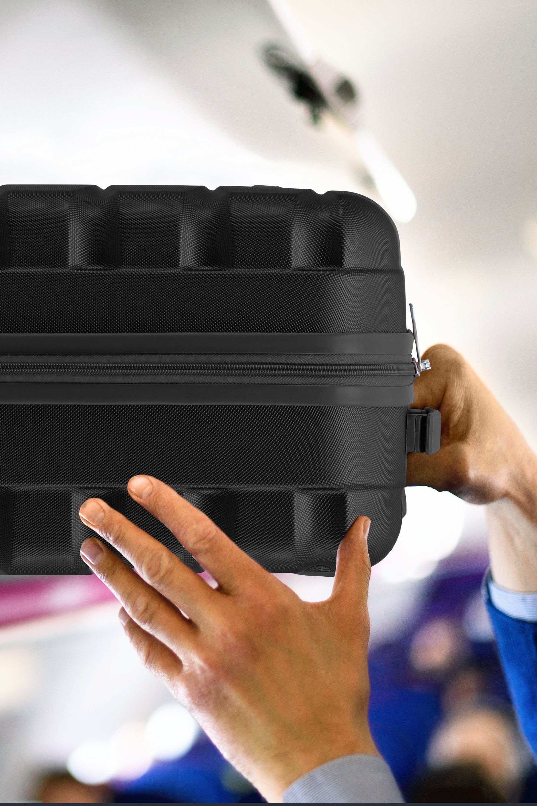 55x35x25cm SAFIR Carry on Cabin Case