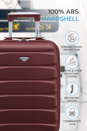 55x35x25cm SAFIR Carry on Cabin Case