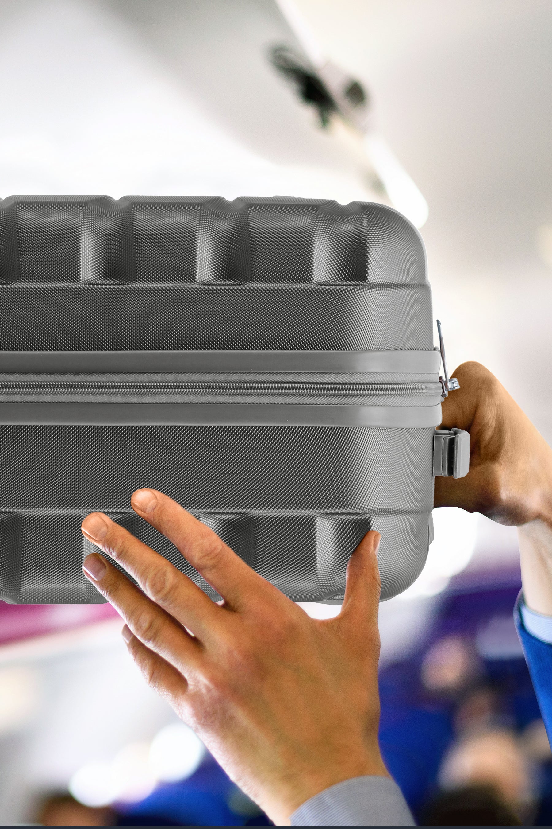 55x35x25cm SAFIR Carry on Cabin Case