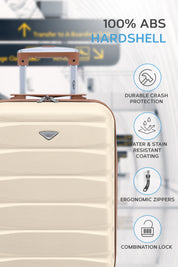 55x35x25cm SAFIR Carry on Cabin Case