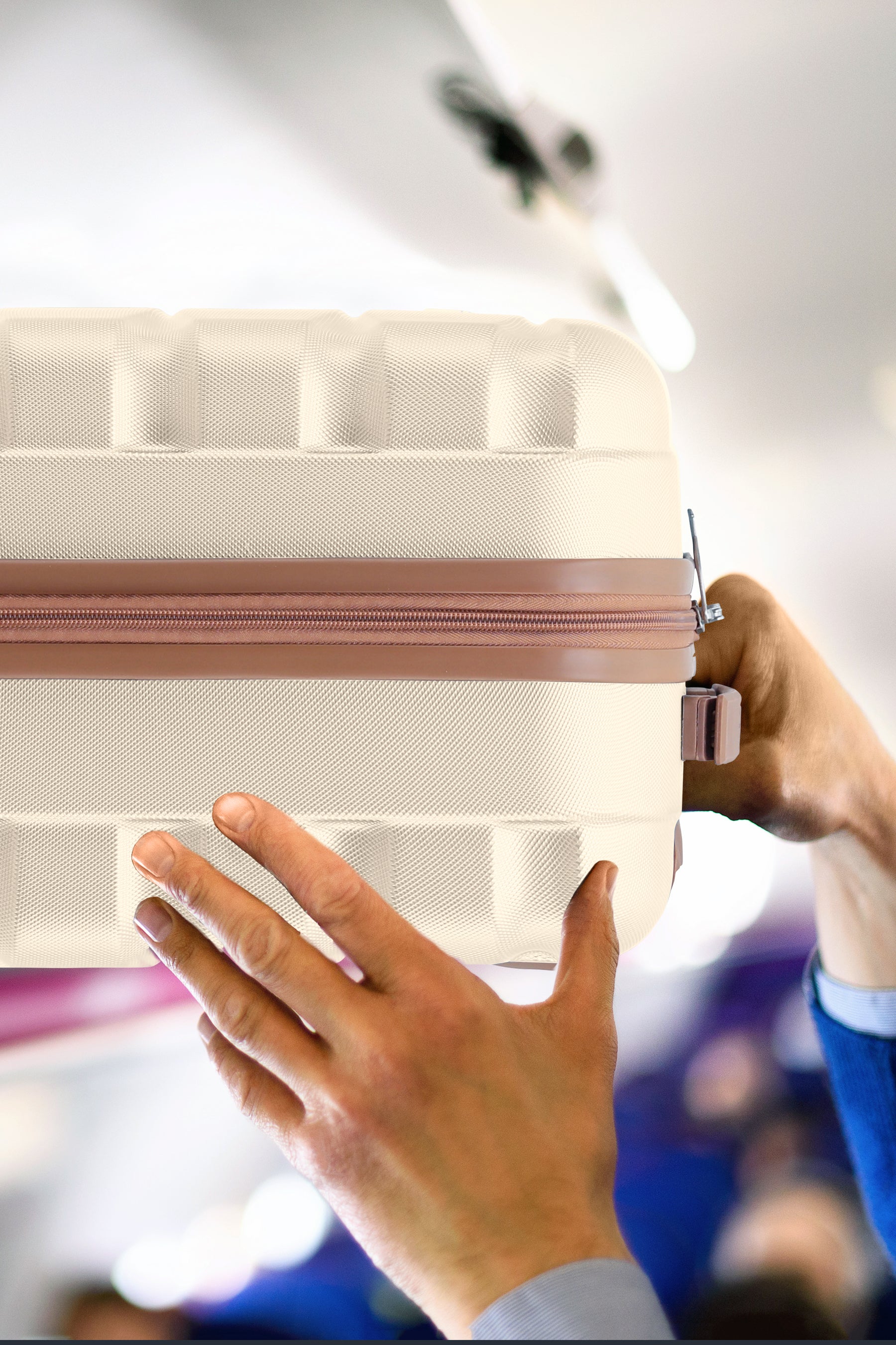 55x35x25cm SAFIR Carry on Cabin Case