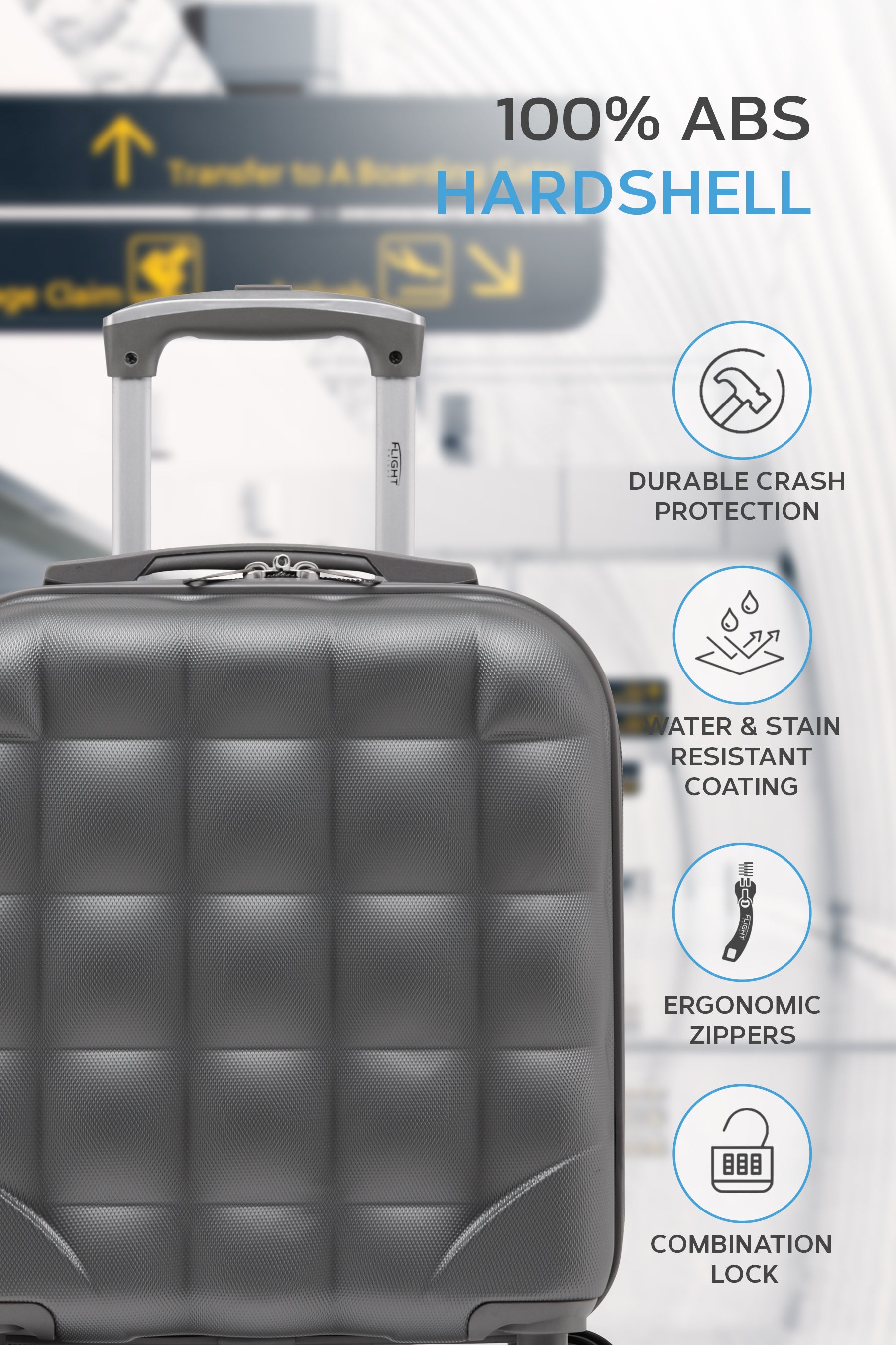 45x36x20cm BUBBLE Cabin Carry on Case