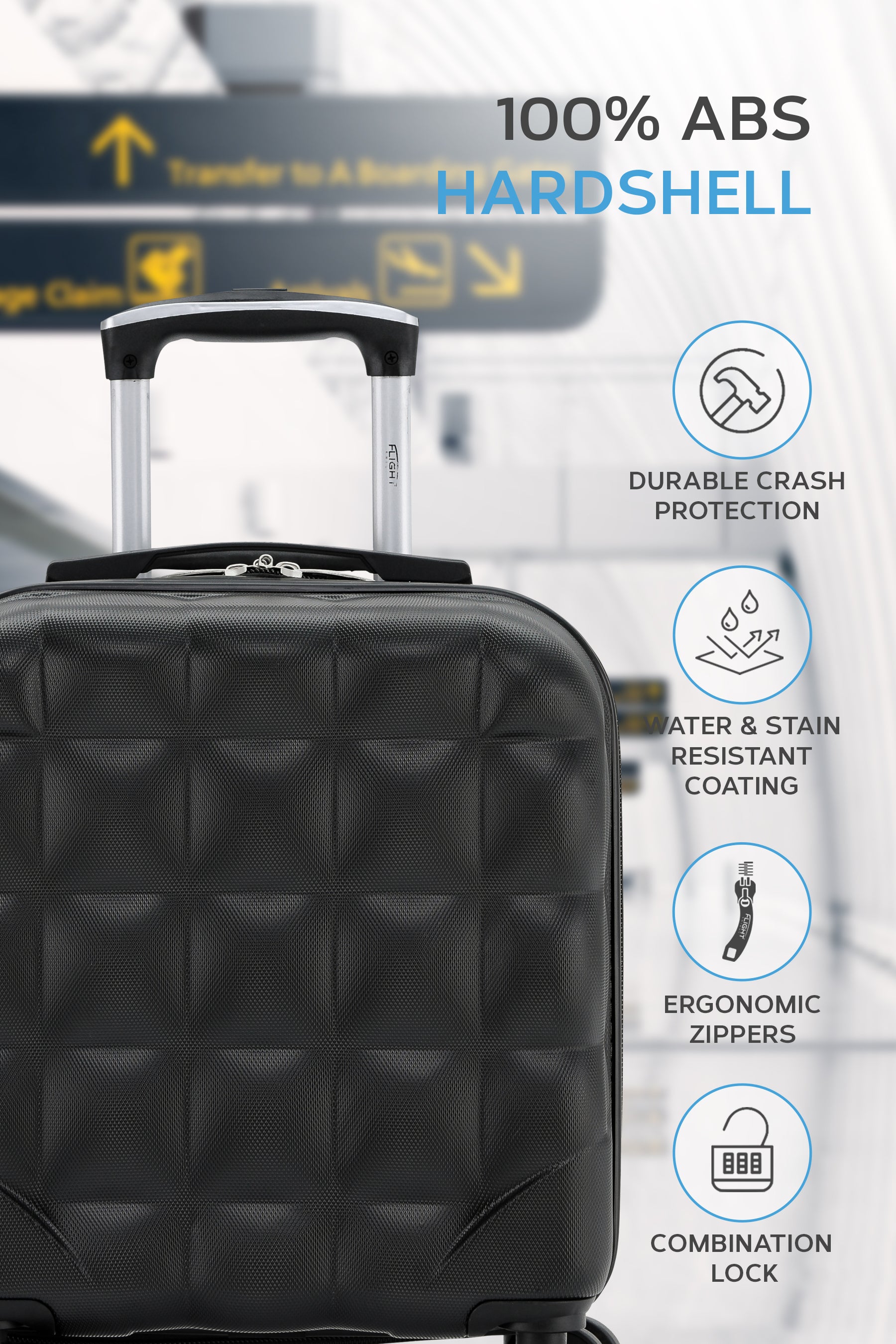 45x36x20cm BUBBLE Cabin Carry on Case