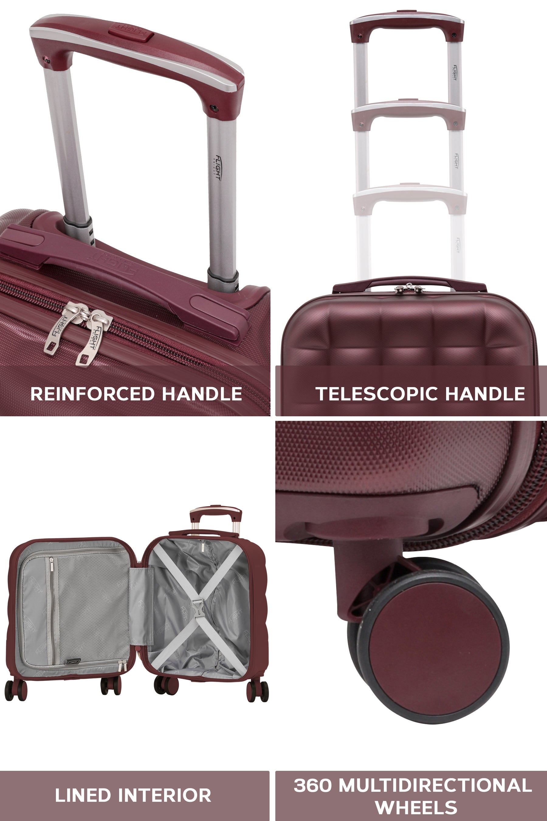 45x36x20cm BUBBLE Cabin Carry on Case